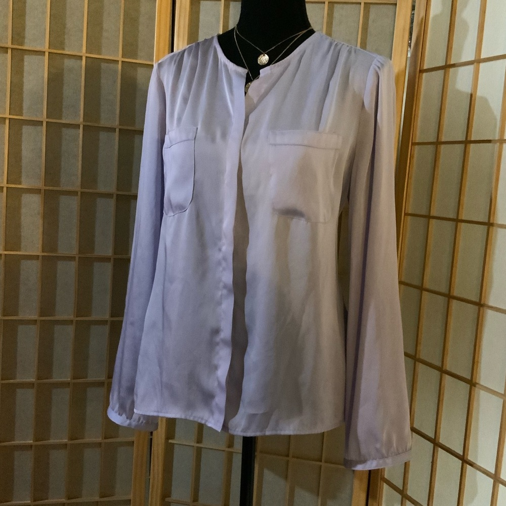 Liz Claiborne Light Purple Blouse